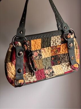 Donna Sharp Quilted Patchwork Shoulder Bag - Multicolor